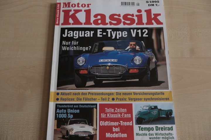 Deckblatt Motor Klassik (05/1995)